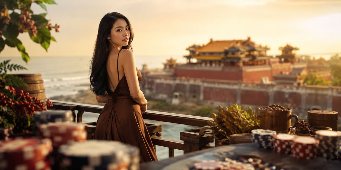 Người dùng tại Huế thư giãn với trò chơi bài trực tuyến bên tách cà phê buổi chiều